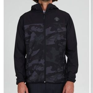 NWT Men’s Salty Crew Packable Windbreaker Jacket